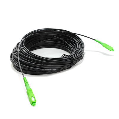 SC/APC G657A Terminated FTTH Pre Connectorized Drop Cable