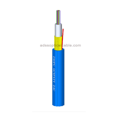 Air Blown Microduct Fiber Optic Cable 2-288 Core Above 10 Number Conductors